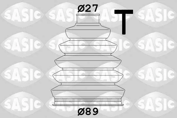 SASIC 1904003 Пыльник ШРУСа внешний RENAULT