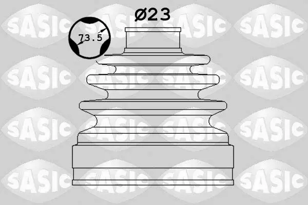 SASIC 1906129 Пыльник ШРУСа 1906129