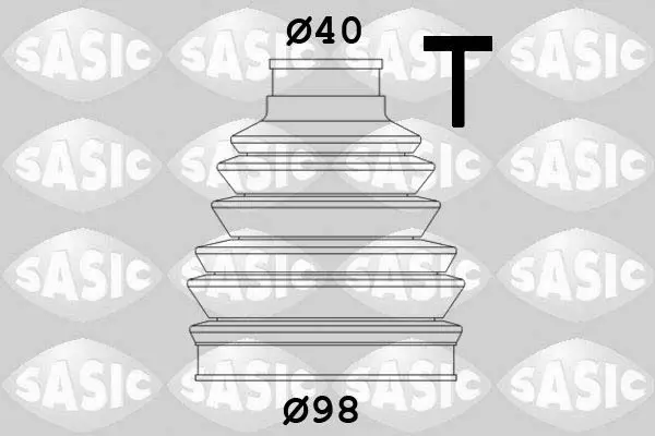 Sasic 2933023 к-кт пыльника ШРУСа