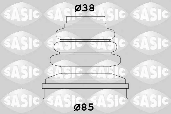 SASIC 2873803 Пыльник ШРУСа внутренний
