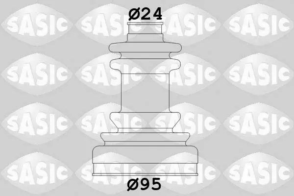 SASIC 2933423 Пыльник ШРУСа CITROEN