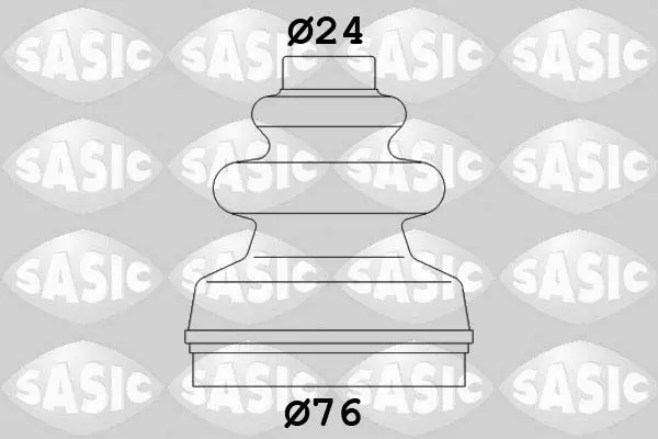 SASIC 2873793 Пыльник ШРУСа CITROEN