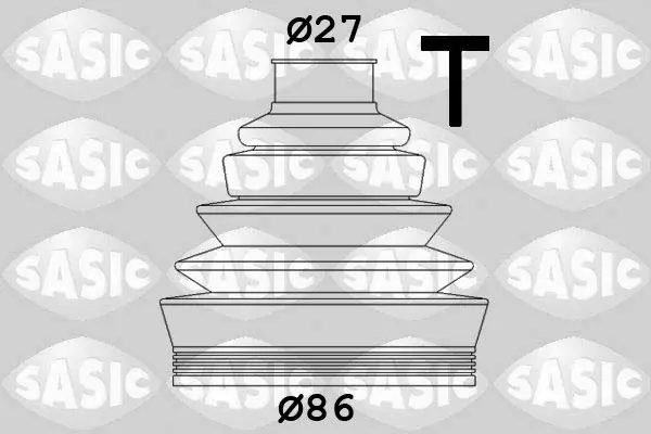 SASIC 1906009 Комплект пыльника