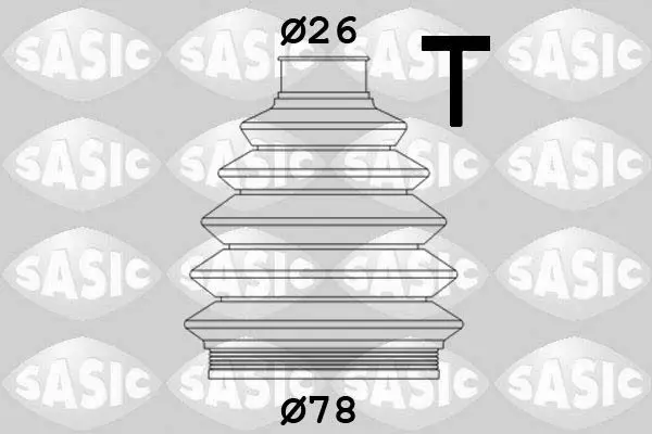 SASIC 1906021 Комплект пыльника