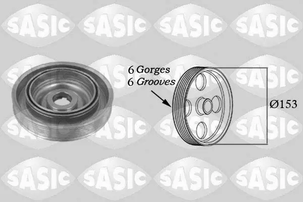 SASIC 2150003 Ременный шкив