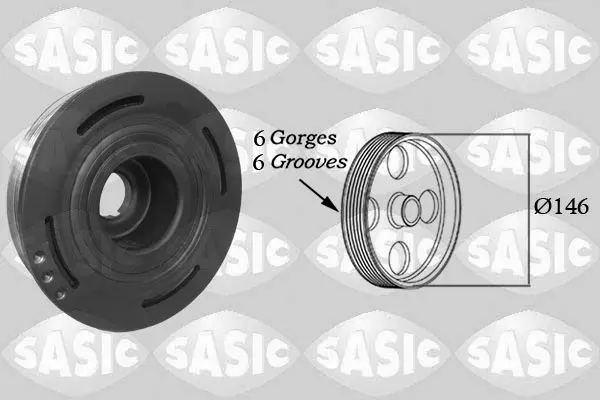SASIC 2154013 Шкив коленвала
