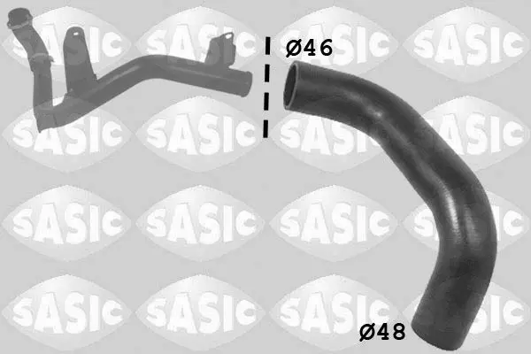 SASIC 3336012 Трубка нагнетаемого воздуха