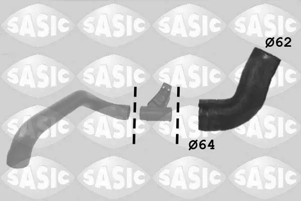 SASIC 3336090 Патрубок MERCEDES Sprinter