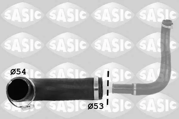 SASIC 3336221 Трубка нагнетаемого воздуха
