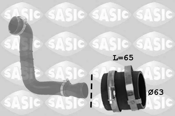 SASIC 3356083 Трубка нагнетаемого воздуха