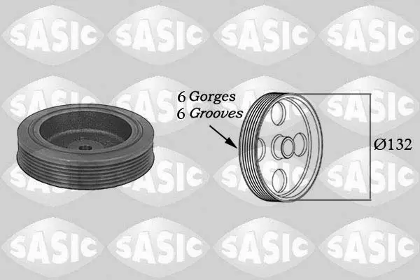 SASIC 4000704 Ременный шкив