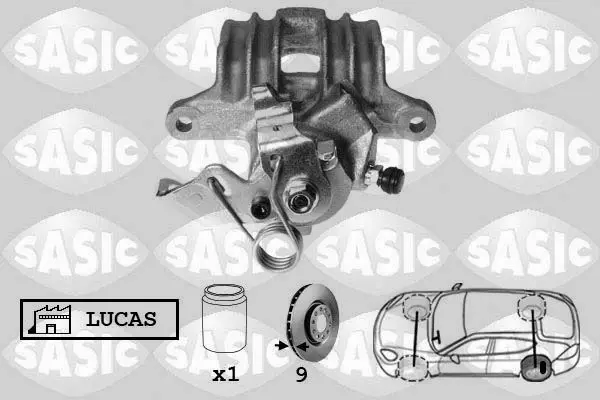 SASIC 6506010 Тормозной суппорт