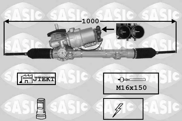 SASIC 7170057 Рулевой механизм