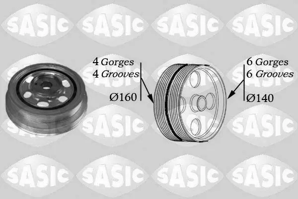 SASIC 2156030 Ременный шкив