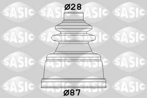 Sasic 1900018 Пыльник ШРУСа