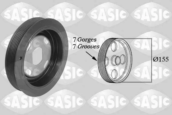 2150078 Belt Pulley, crankshaft