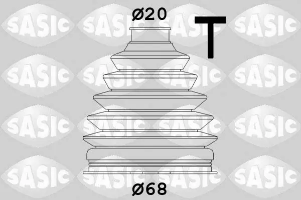 SASIC 1900033 Комплект пыльника, приводной