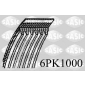 6PK1000 SASIC Поликлиновой ремень