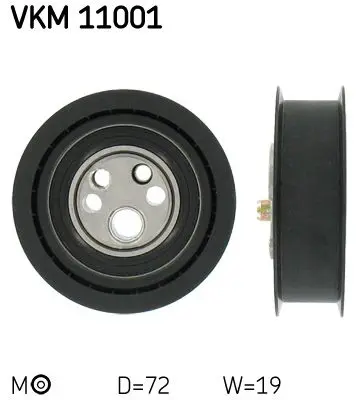Skf VKM11001 Ролик натяжной ремня ГРМ Audi