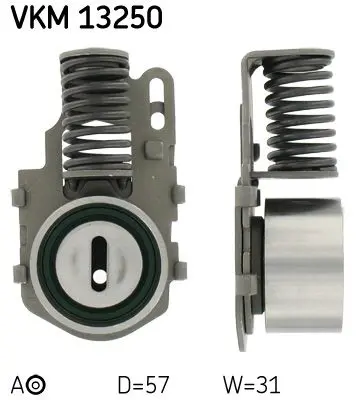 VKM 13250 Ролик натяжной ремня ГРМ