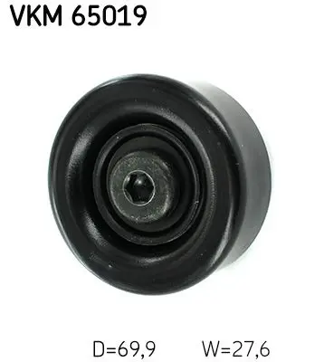 VKM 65019 ролик обводной приводного