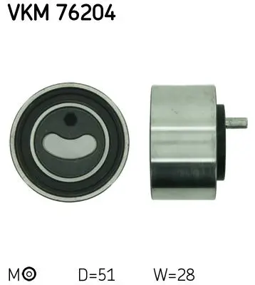VKM 76204 Ролик натяжной ремня ГРМ