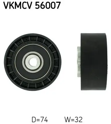 VKMCV 56007 Ролик натяжителя ремня 74x32