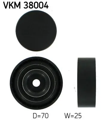Skf VKM38004 ролик натяжной ремня