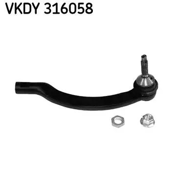 VKDY 316058 Наконечник рулевой Volvo