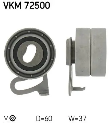 Skf VKM72500 Ролик натяжной ремня ГРМ