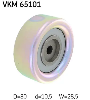VKM 65101 Ролик приводного ремня