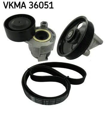 Skf VKMA36051 Комплект клиновых ремней (с
