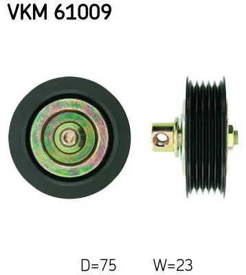 VKM 61009 Паразитный ведущий ролик,