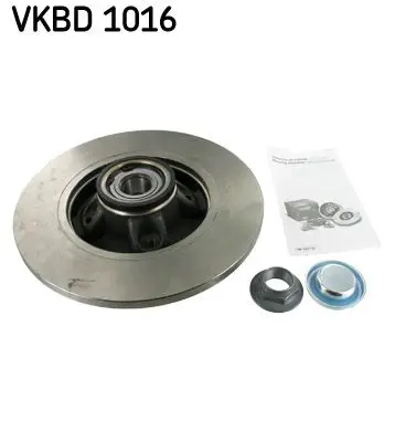 Skf VKBD1016 Тормозной диск задн. с