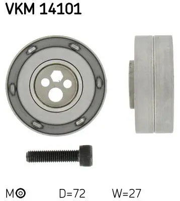 Skf VKM14101 Ролик натяжителя ремня
