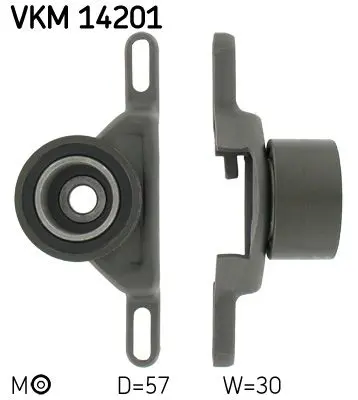 VKM 14201 Ролик ремня ГРМ FORD