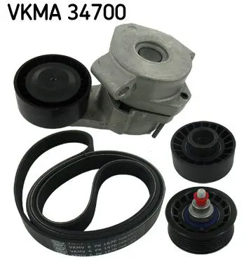 VKMA 34700 Комплект поликлинового ремня