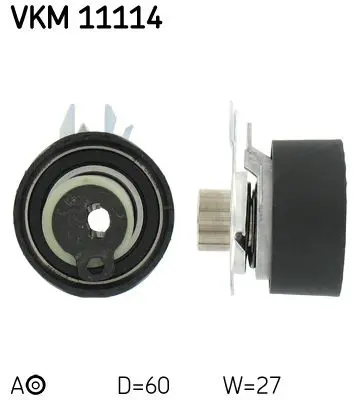 VKM 11114 Ролик натяжной ремня грм SEAT