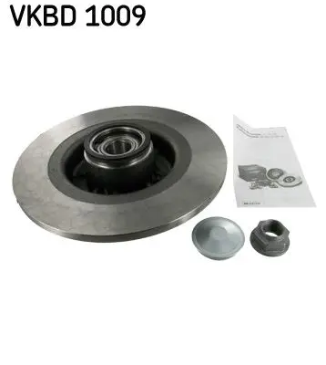 SKF VKBD1009 Диск торм.зад.с подшип.RENAULT