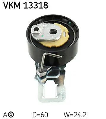 SKF VKM13318 Натяжитель поликлинового ремня