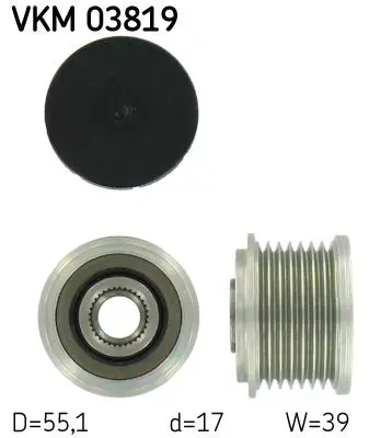 SKF VKM03819 Механизм свободного хода
