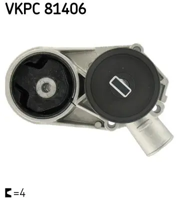 SKF VKPC81406 Водяной насос