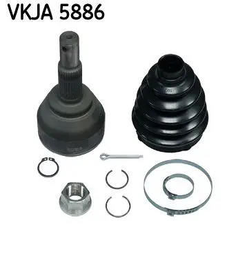 VKJA 5886 Шарнирный комплект