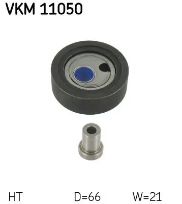 VKM 11050 Ролик ремня грм AUDI 80/100/A6