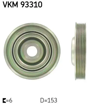 SKF VKM93310 Ременный шкив