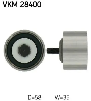 SKF VKM28400 Ролик промежуточный ремня ГРМ