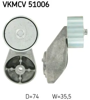 Skf VKMCV51006 Натяжитель ремня в сборе