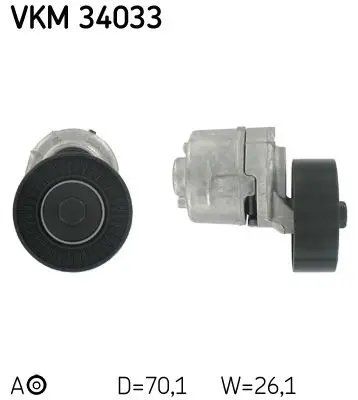 SKF VKM34033 Ролик