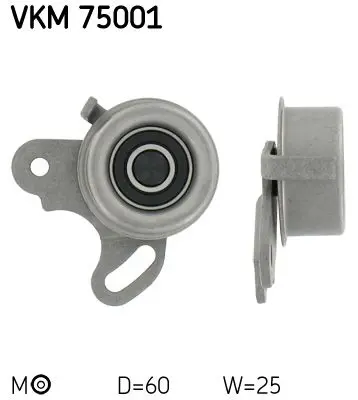 VKM75001 Ролик приводного ремня