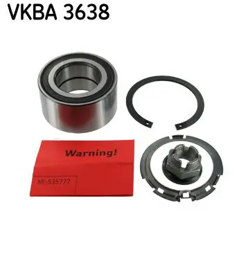 SKF VKBA3638 Подшипник ступицы Размеры: